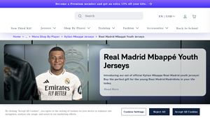 Real Madrid - Mbappé Youth Jerseys