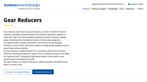 Sumitomo Drive Technologies - Gear Reducers