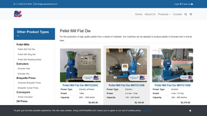 USA Pellet Mill - Pellet Mill Flat Die Models