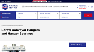 USA Roller Chain - Screw Conveyor Hangers
