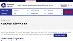 USA Roller Chain - Conveyor Roller Chain