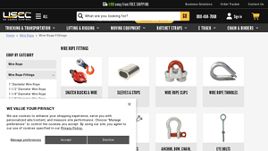 US Cargo Control - Wire Rope Fittings