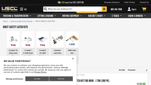 US Cargo Control - Hoist Hook Safety Latch Kits