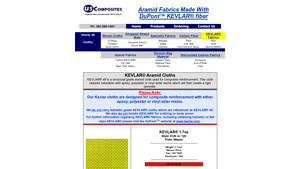 US Composites - KEVLAR® 49 Aramid Fabrics