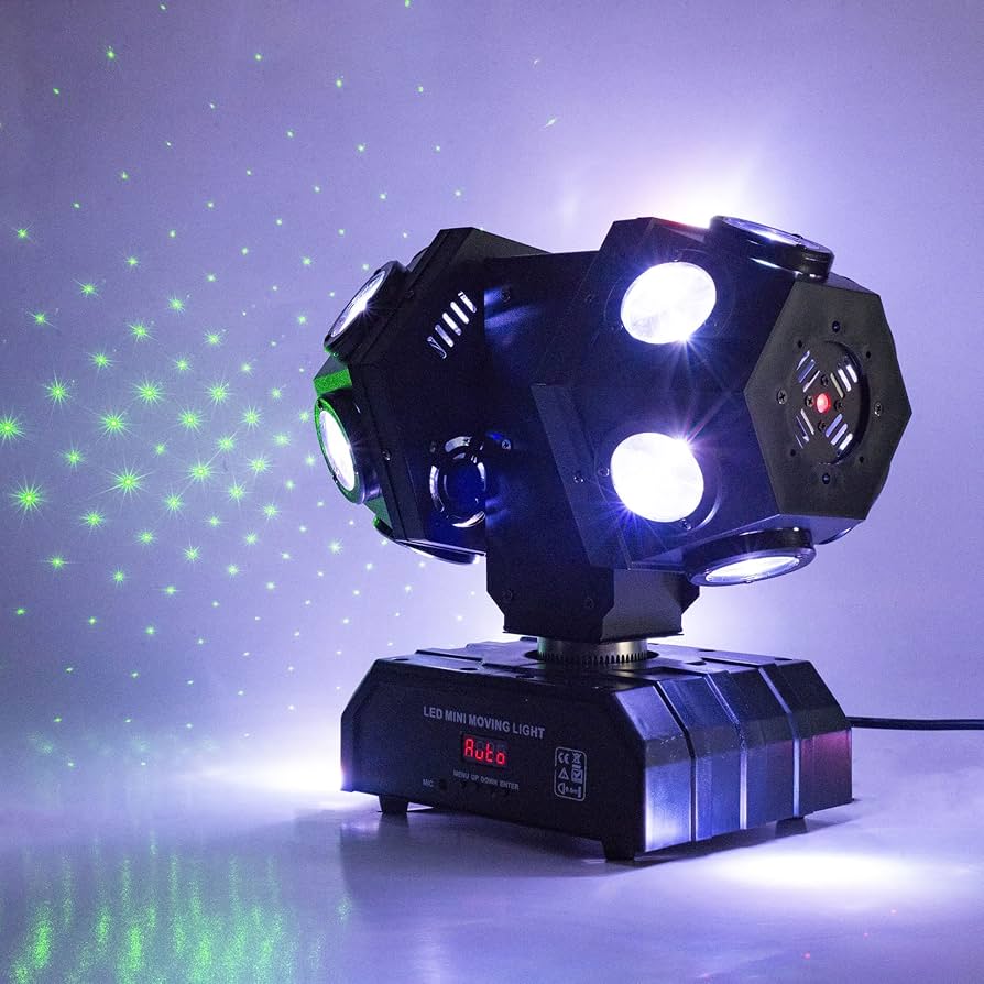 An application scenario or product detail of used dj moving head light pair - Image 9