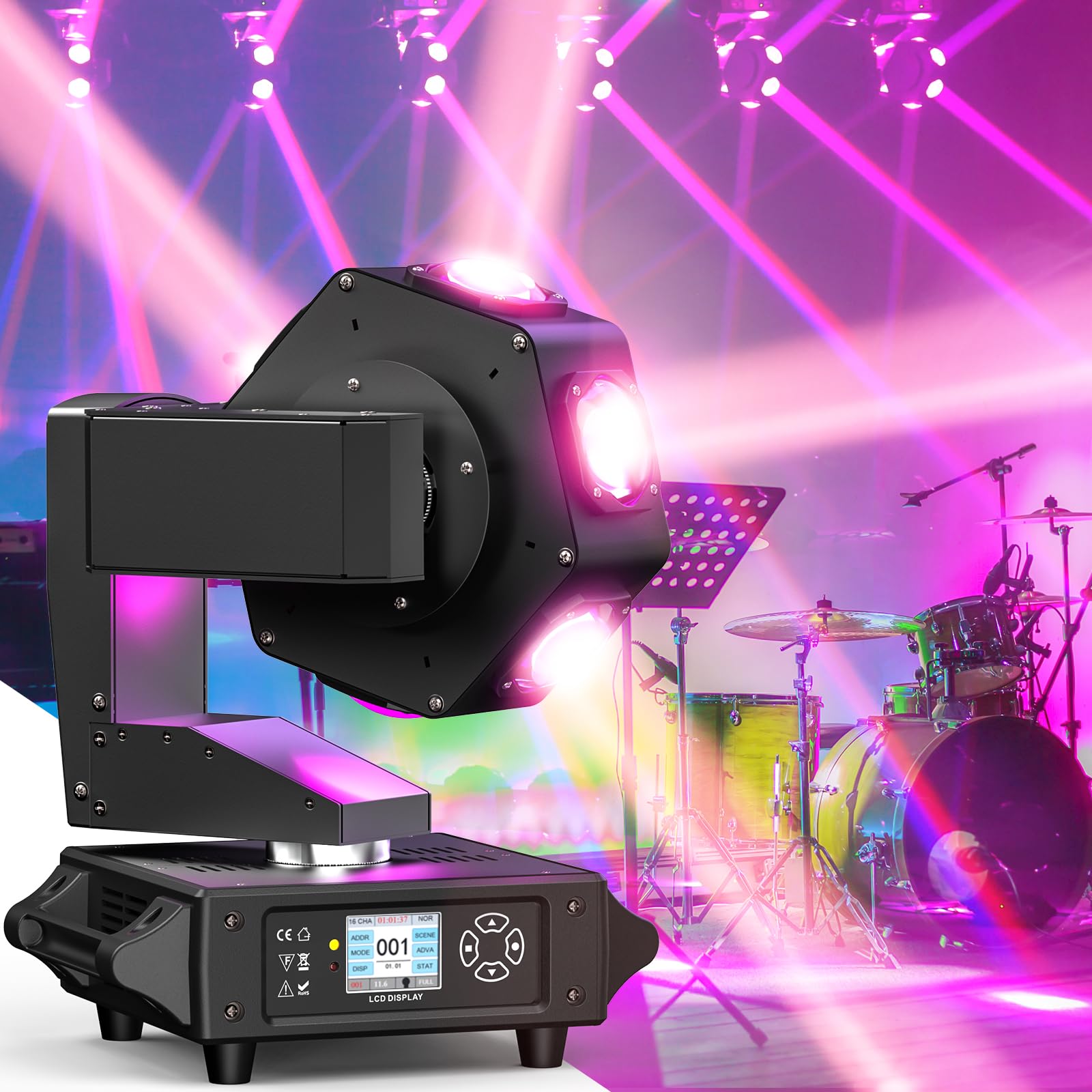An application scenario or product detail of used dj moving head light pair - Image 18