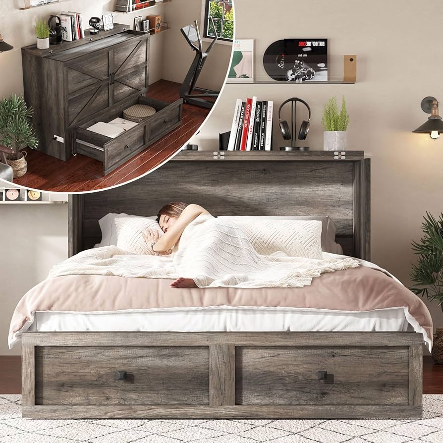 An application scenario or product detail of used murphy bed for sale queen - Image 22