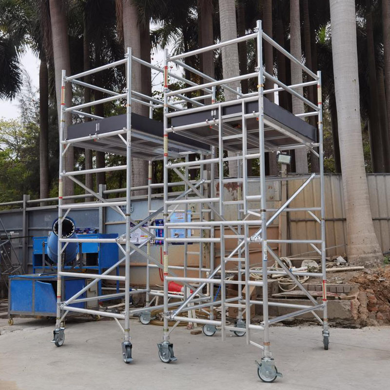 An application scenario or product detail of used scaffolding for sale - Image 2