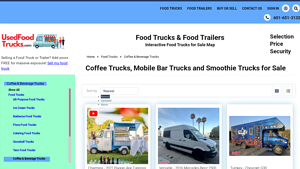 Used Food Trucks - Coffee, Beverage & Catering Solutions