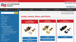 US Hardware Supply - Locksets