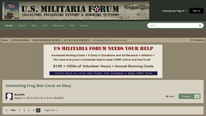 Frog Skin Cover - Vietnam Era M1-C Set