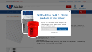 US Plastic - Polypropylene Perforated Sheeting