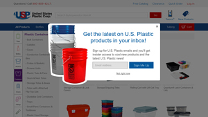 U.S. Plastic Corp. - Storage Totes and Boxes
