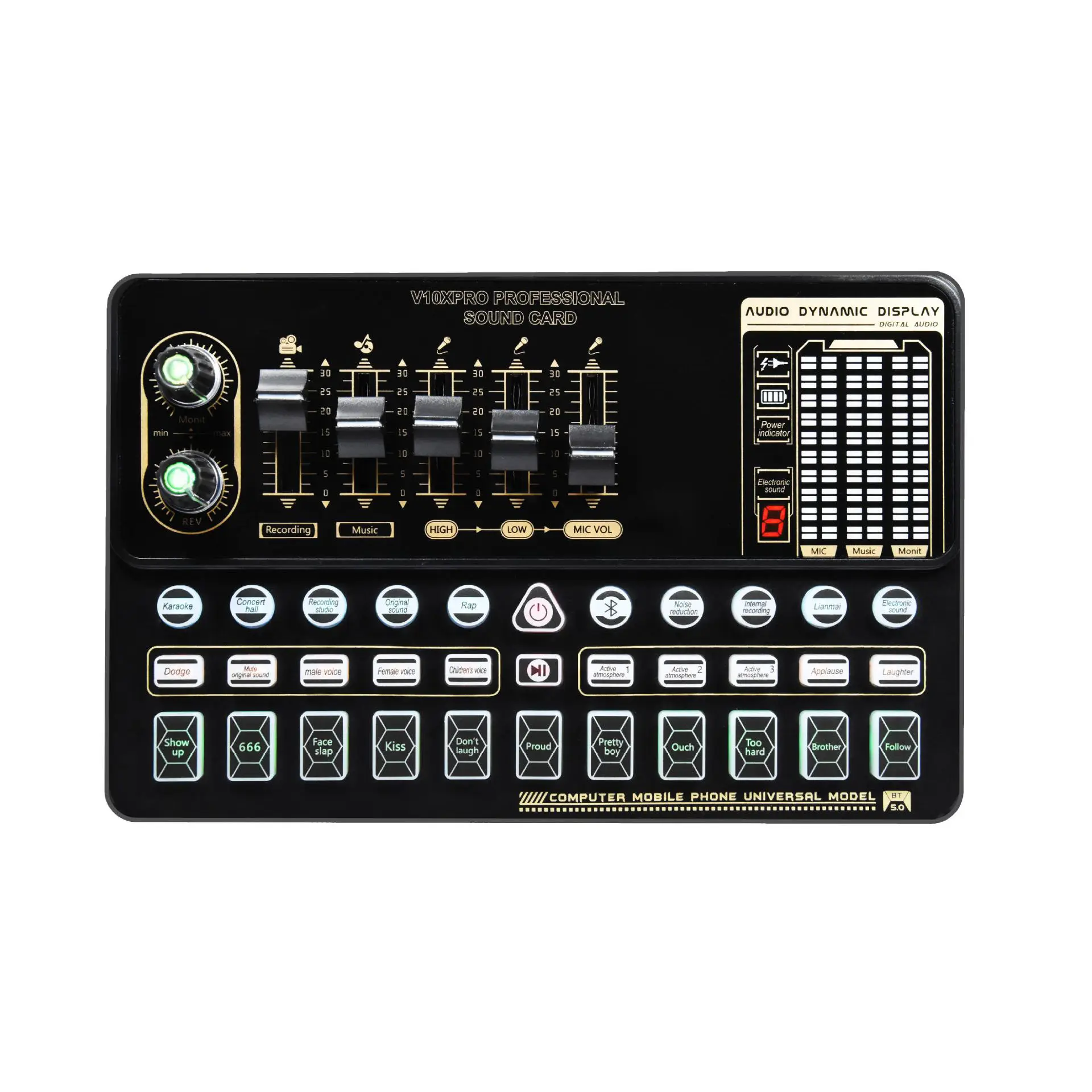 An application scenario or product detail of v10x professional external sound card reviews - Image 3