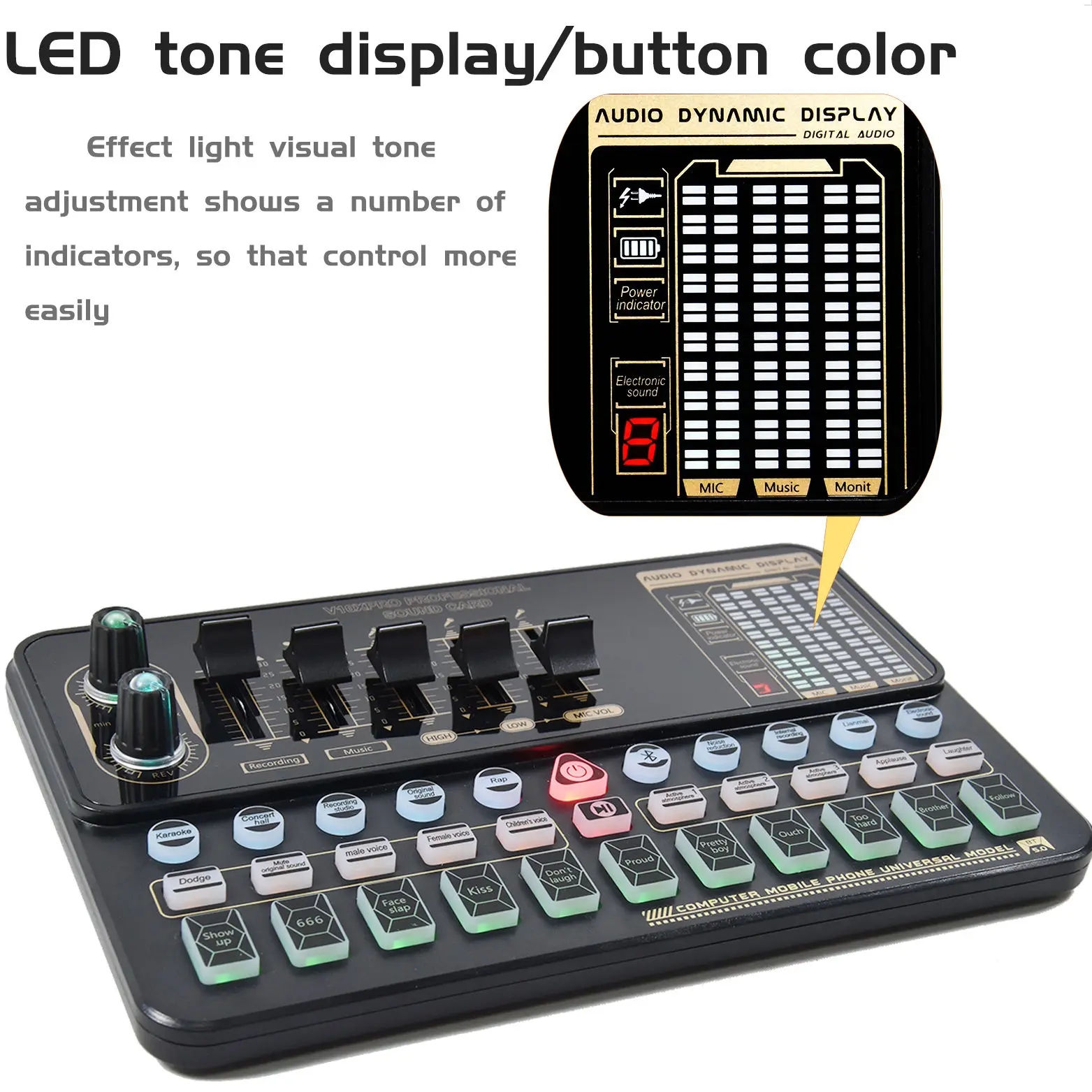 An application scenario or product detail of v10x professional external sound card reviews - Image 12