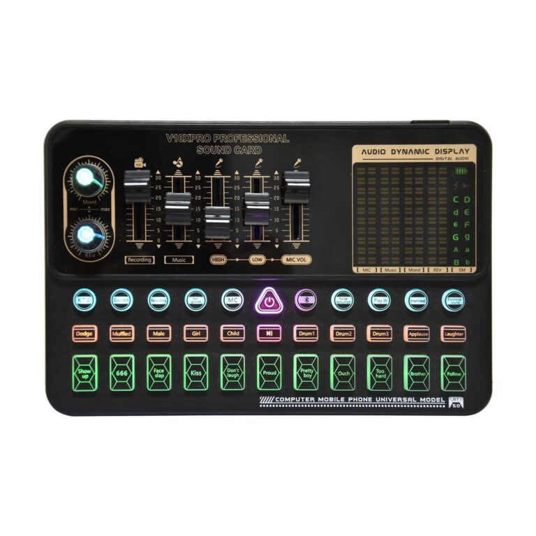 Featured image for the v10x professional external sound card reviews guide