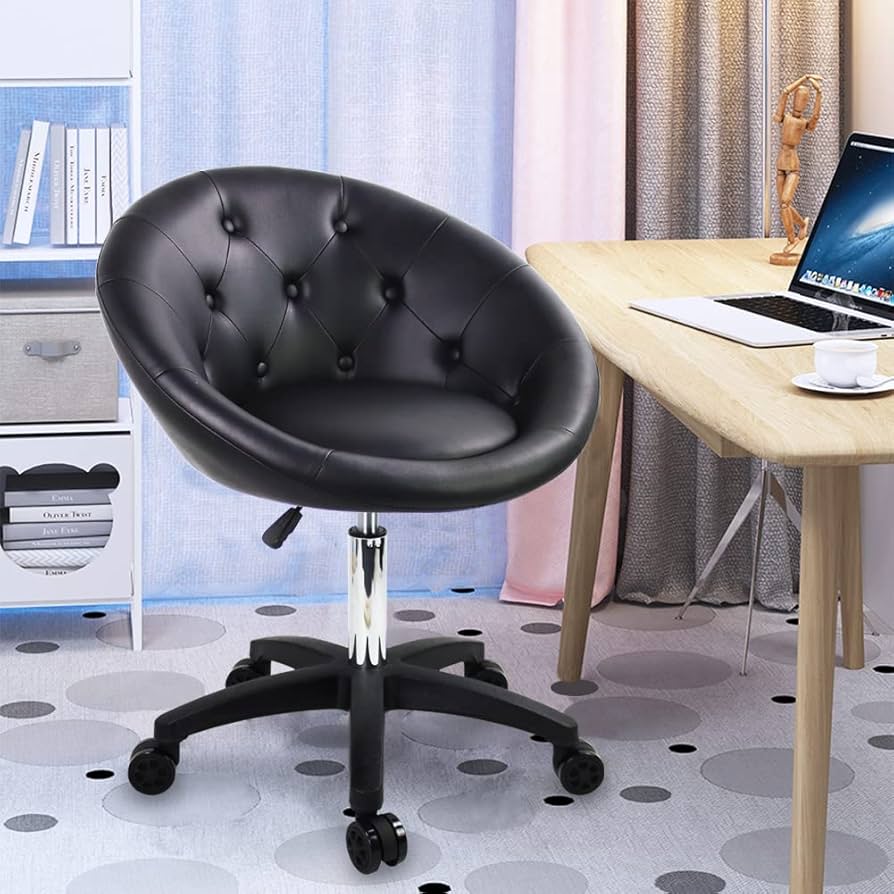 An application scenario or product detail of vanity chair with wheels - Image 11
