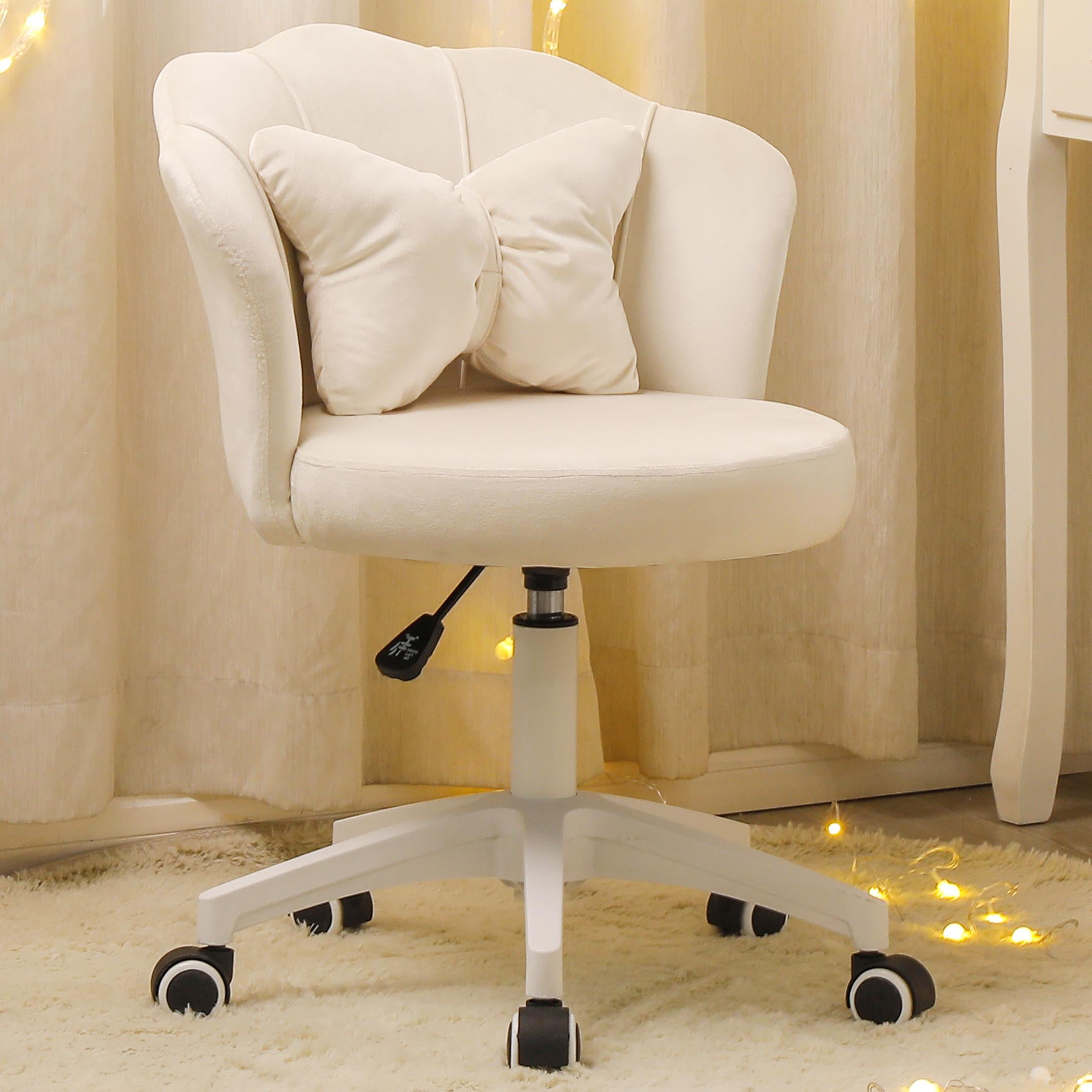An application scenario or product detail of vanity chair with wheels - Image 12