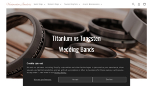 Van Sweden Jewelers - Titanium and Tungsten Wedding Bands