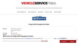 Greg Smith Equipment Sales - Lifts and Lifting Equipment