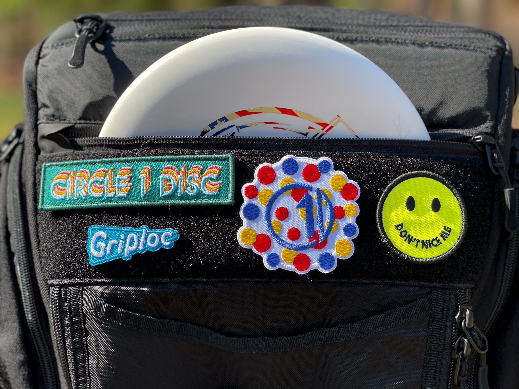 An application scenario or product detail of velcro patches for backpacks - Image 10