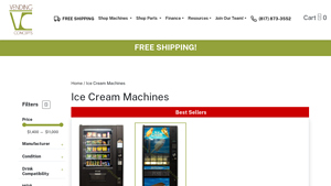 Vending Concepts - Ice Cream Machines