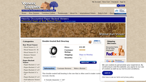 VeneerSupplies - Double-Sealed Ball Bearing
