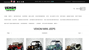 Venom Motorsports - Free Delivery & 60-Day Returns