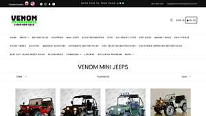 Venom Motorsports - Mini Jeeps for Sale
