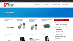 Ventex Technology - Neon Power Supplies