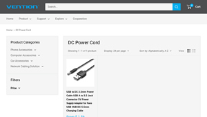 Vention - USB to DC Power Cable