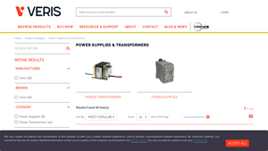 Veris - 24 VDC Switching Power Supplies