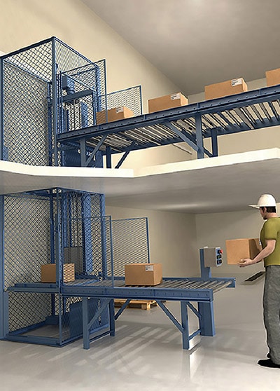 An application scenario or product detail of vertical lift conveyor systems - Image 14