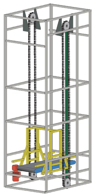 An application scenario or product detail of vertical lift conveyor systems - Image 22