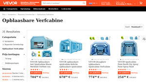VEVOR - Inflatable Paint Booths