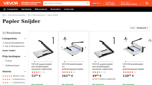 VEVOR - Electric Paper Cutter