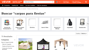 VEVOR - Carpa de Lona Impermeable 14x16ft