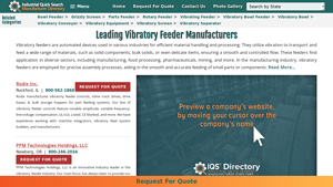 Vibratory Feeders - Automated Material Handling Solutions