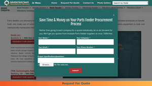 Vibratory Feeders - Parts Feeding Solutions