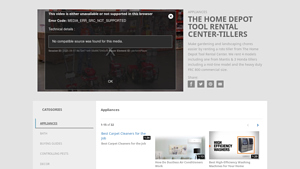 Home Depot - Roto Tillers for Rent