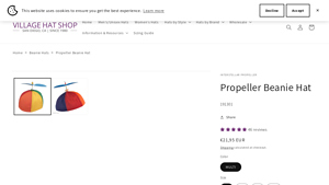 Village Hat Shop - Multi-Colored Animal Propeller Cap