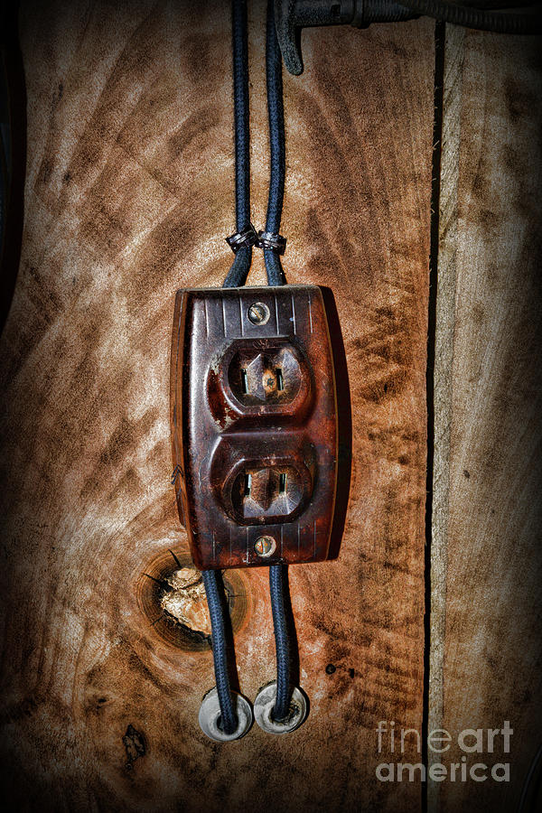 An application scenario or product detail of vintage power plug - Image 16
