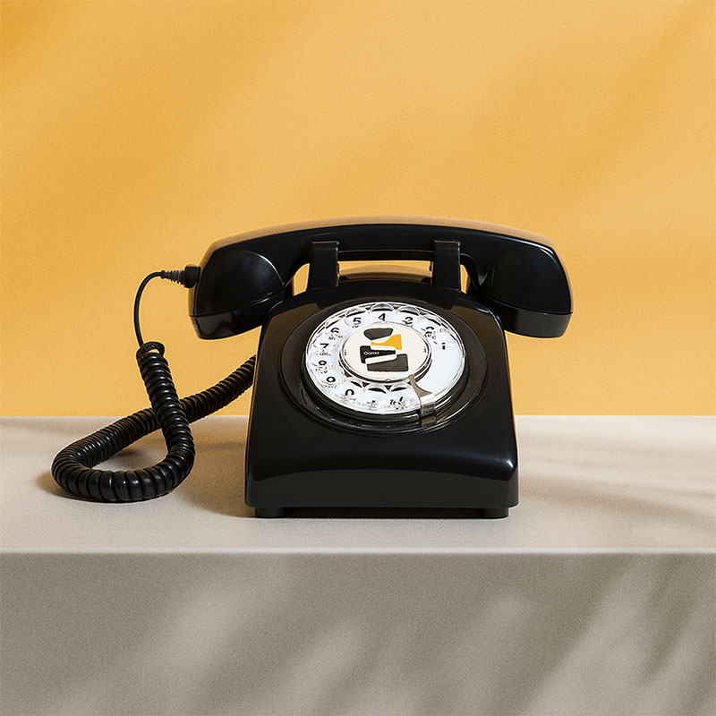 An application scenario or product detail of vintage rotary phone - Image 14