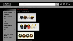 Vintage Wire & Supply - Antique Replica Plug