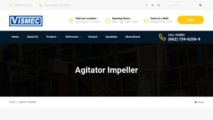 VISMEC - Agitator Impellers