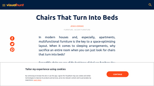 Visual Hunt - Convertible Chairs