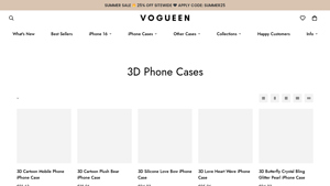 Vogueen - 3D Cartoon Mobile Phone Cases