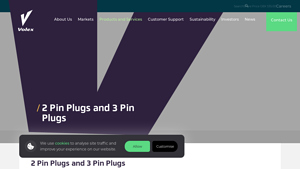 Volex - 2-Pin and 3-Pin Plugs