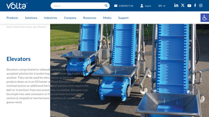 Volta Belting - Conveyor Belt Elevators