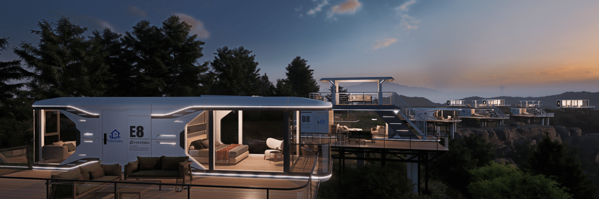 An application scenario or product detail of volverda capsule house - Image 3